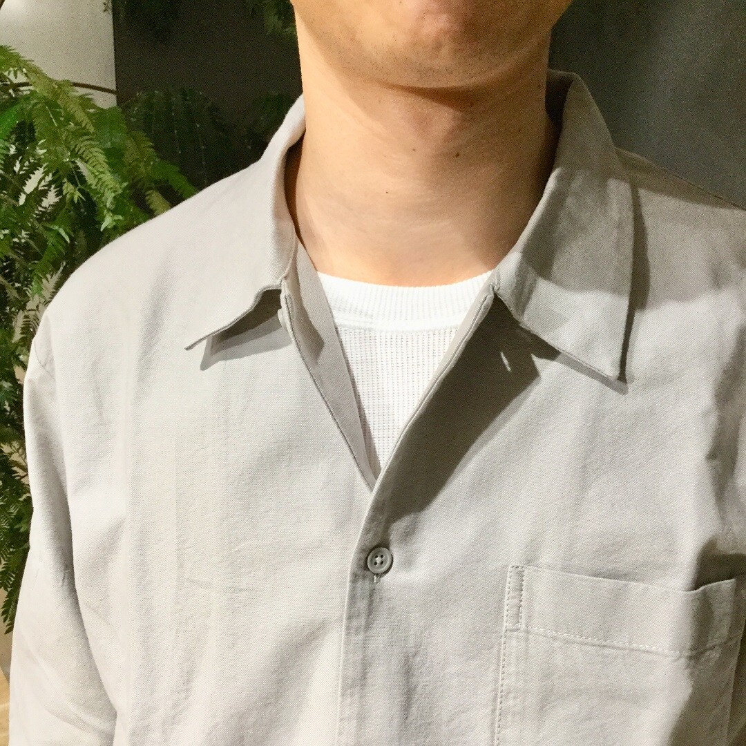 大宮マルイ スクエアカットシャツ 着こなしから春を先取りしませんか 無印良品