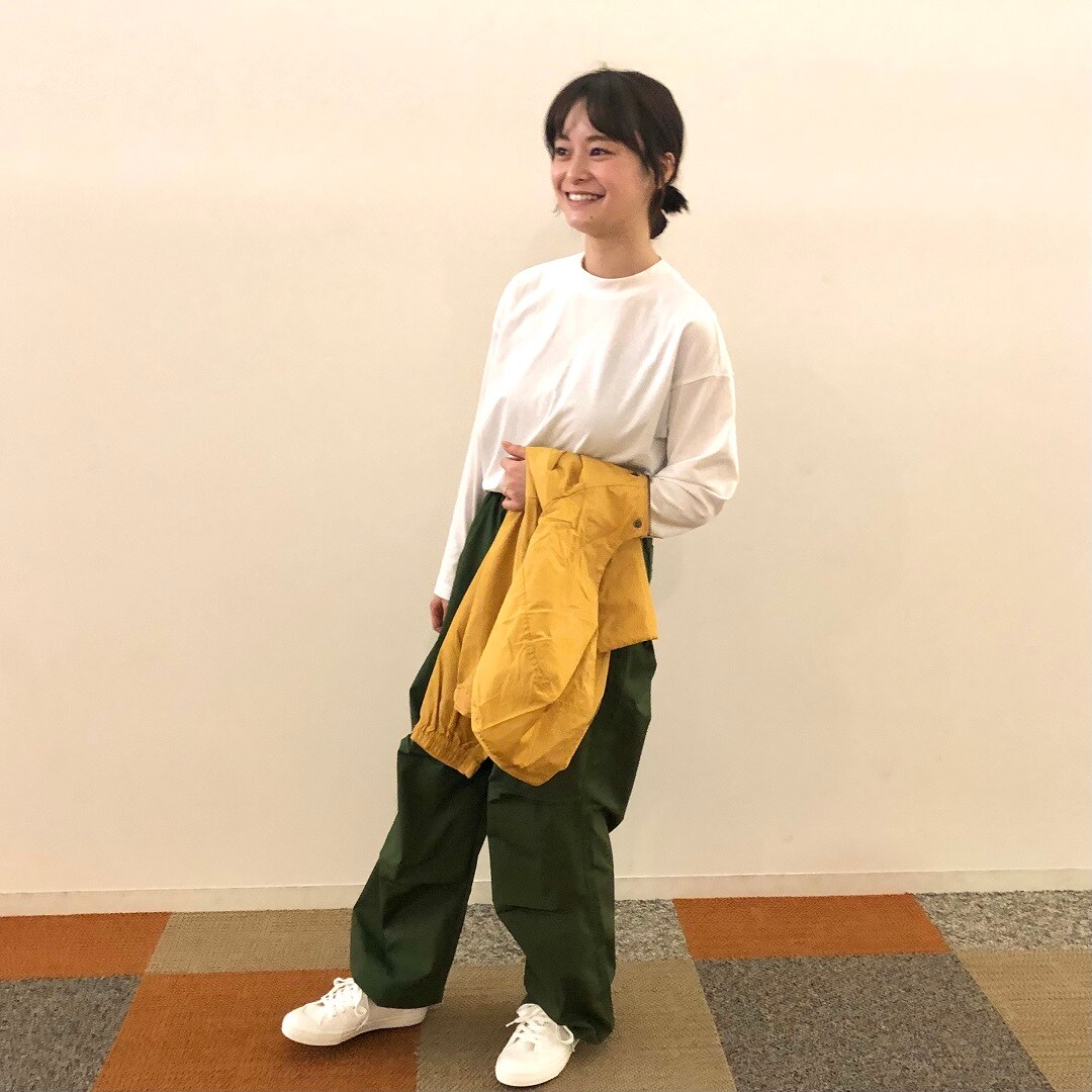 【ザ・モール仙台長町】婦人撥水フードジャケットのコーディネート