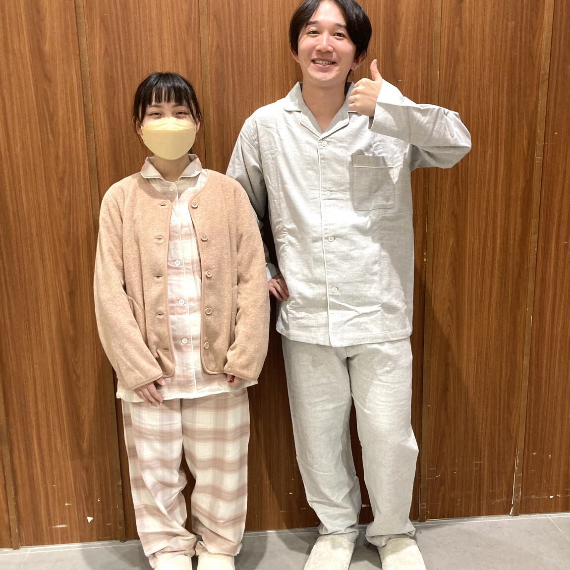 【テラスウォーク一宮】フランネル長袖パジャマ③