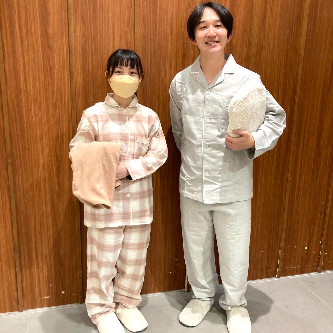 【テラスウォーク一宮】フランネル長袖パジャマ①