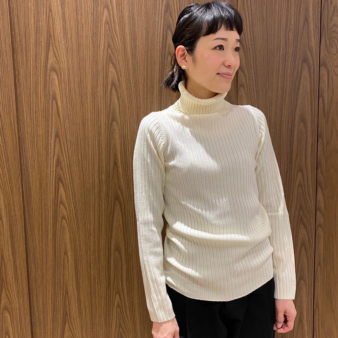 【テラスモール松戸】太リブ　タートルネック