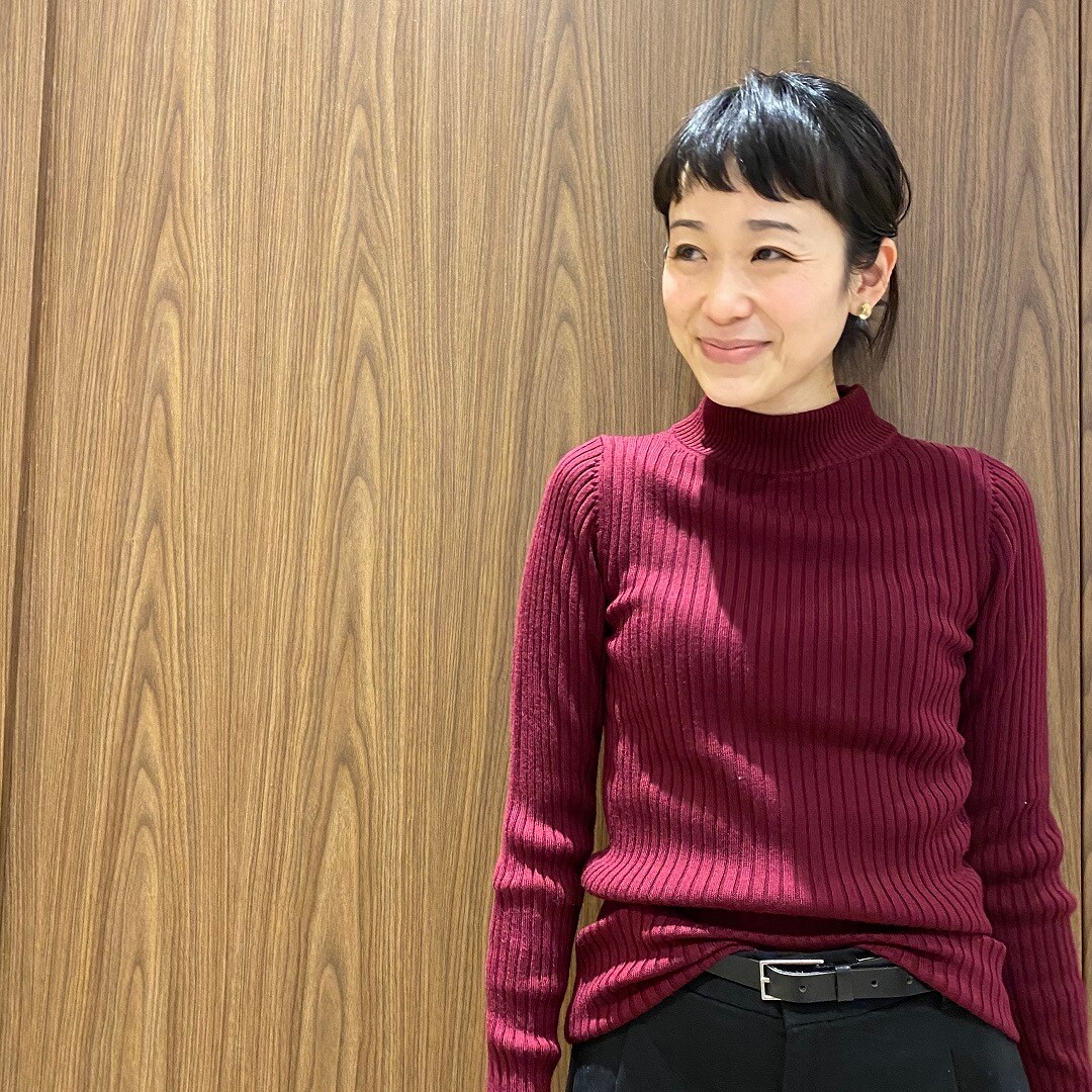 【テラスモール松戸】太リブ　ハイネック