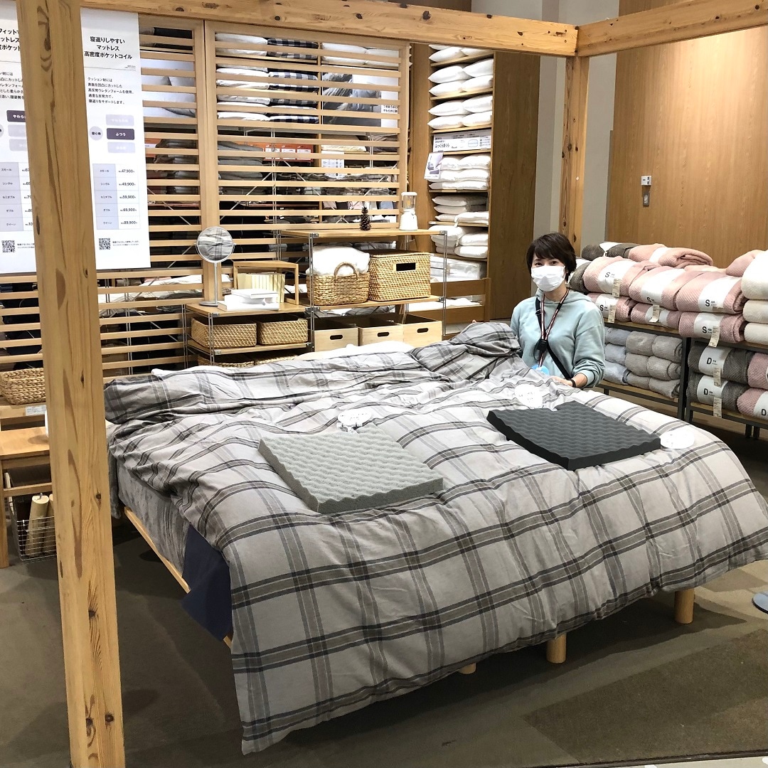 【イオンモール各務原】眠りの秋②新しくなったマットレス