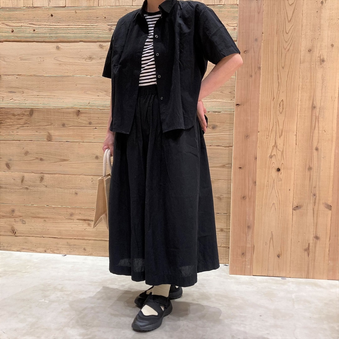 【イオンモール鈴鹿】大人女子にもおすすめ｜涼感　レギュラーカラー半袖シャツ
