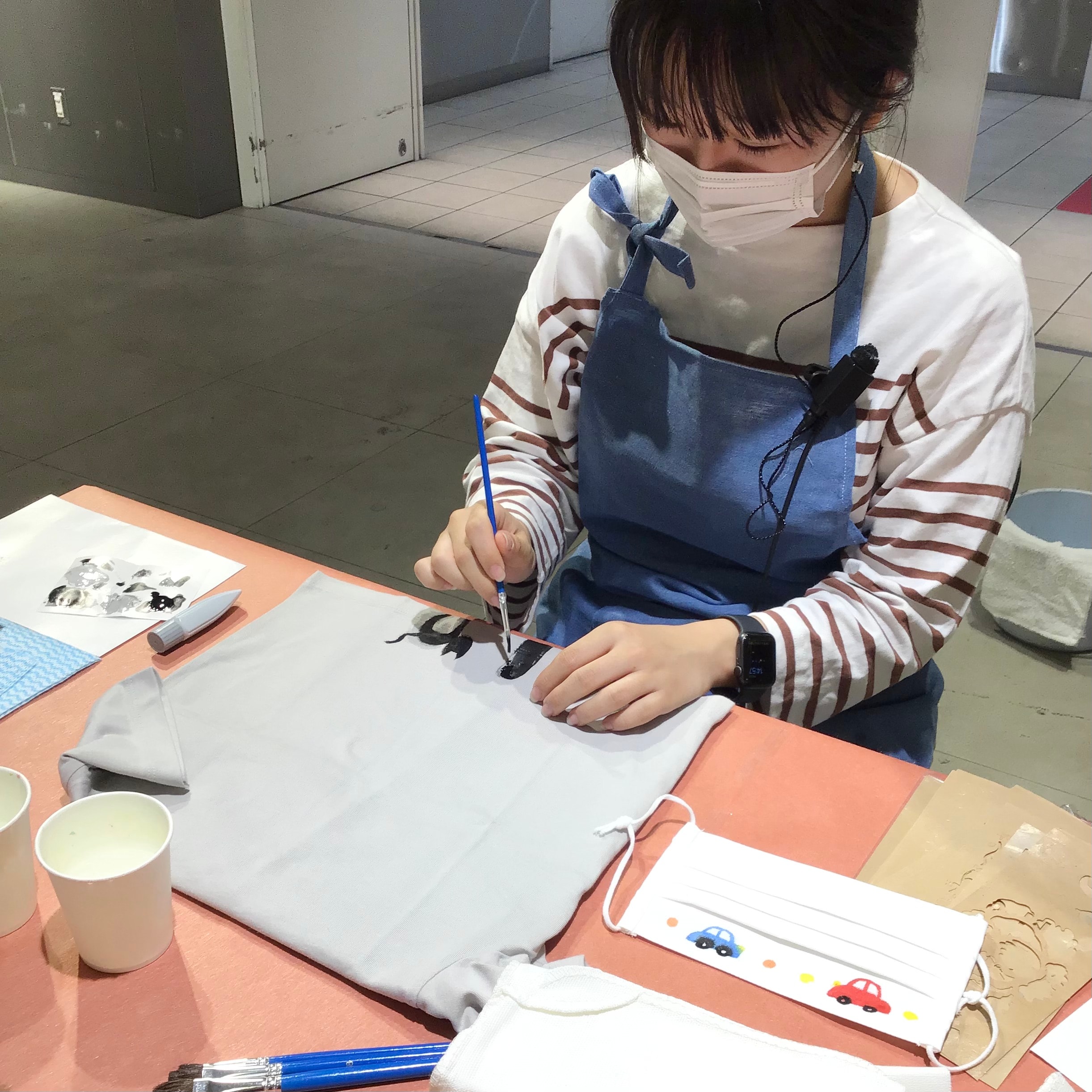 【難波】ワークショップ開催中です。