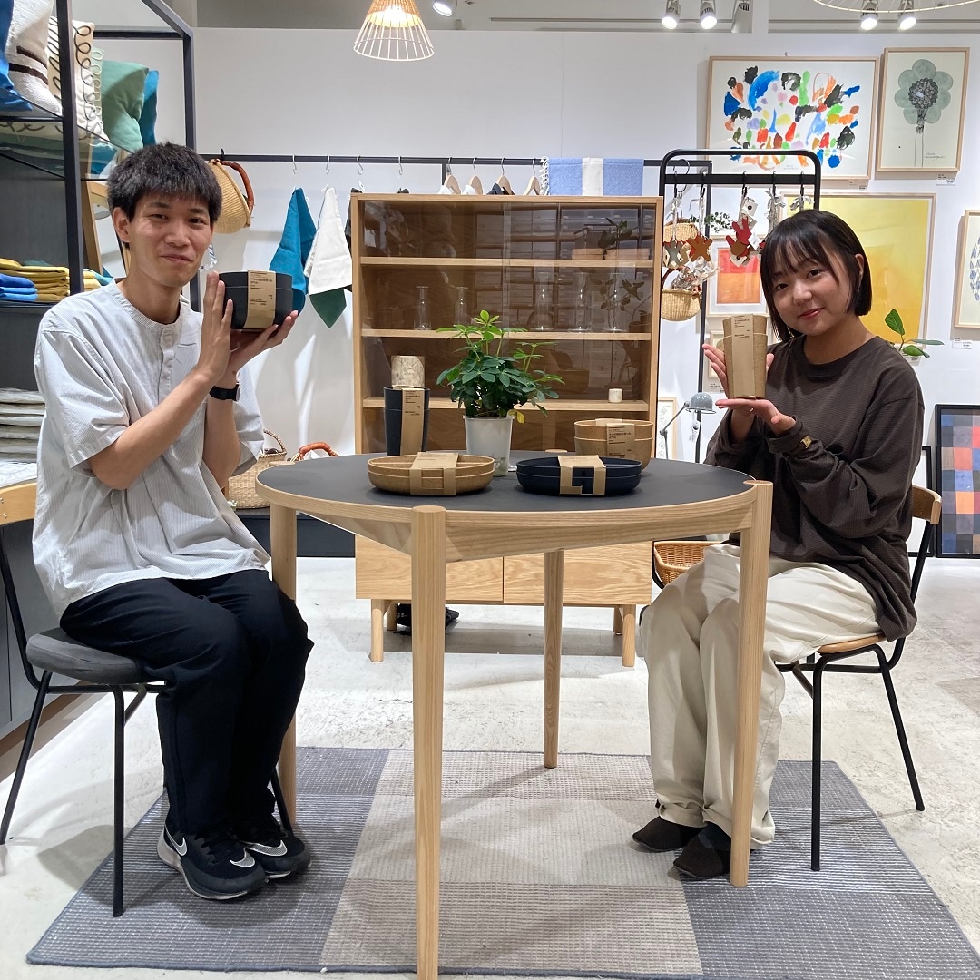 【心斎橋パルコ】レンジで使える　ヤシの実で出来た食器はいかがですか？
