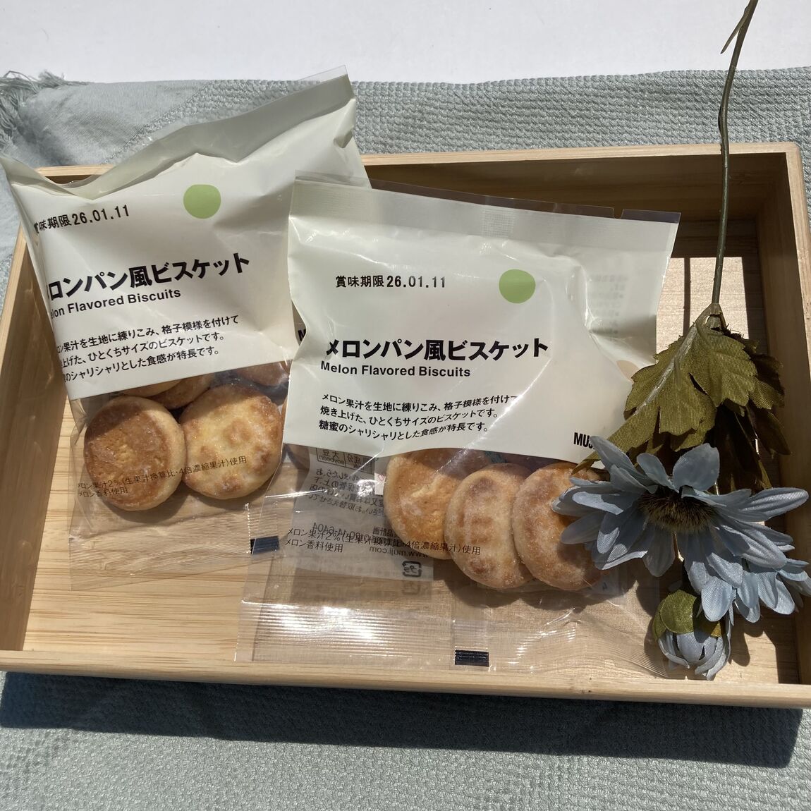 メロンパン風ビスケット