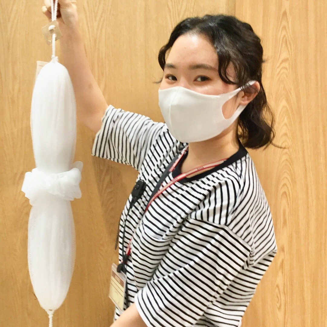 【イオンモール木曽川】のびのびネットでもこもこ泡
