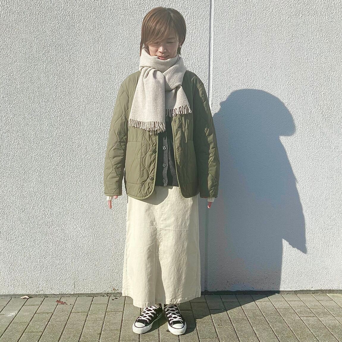 ナロースカートコーデ