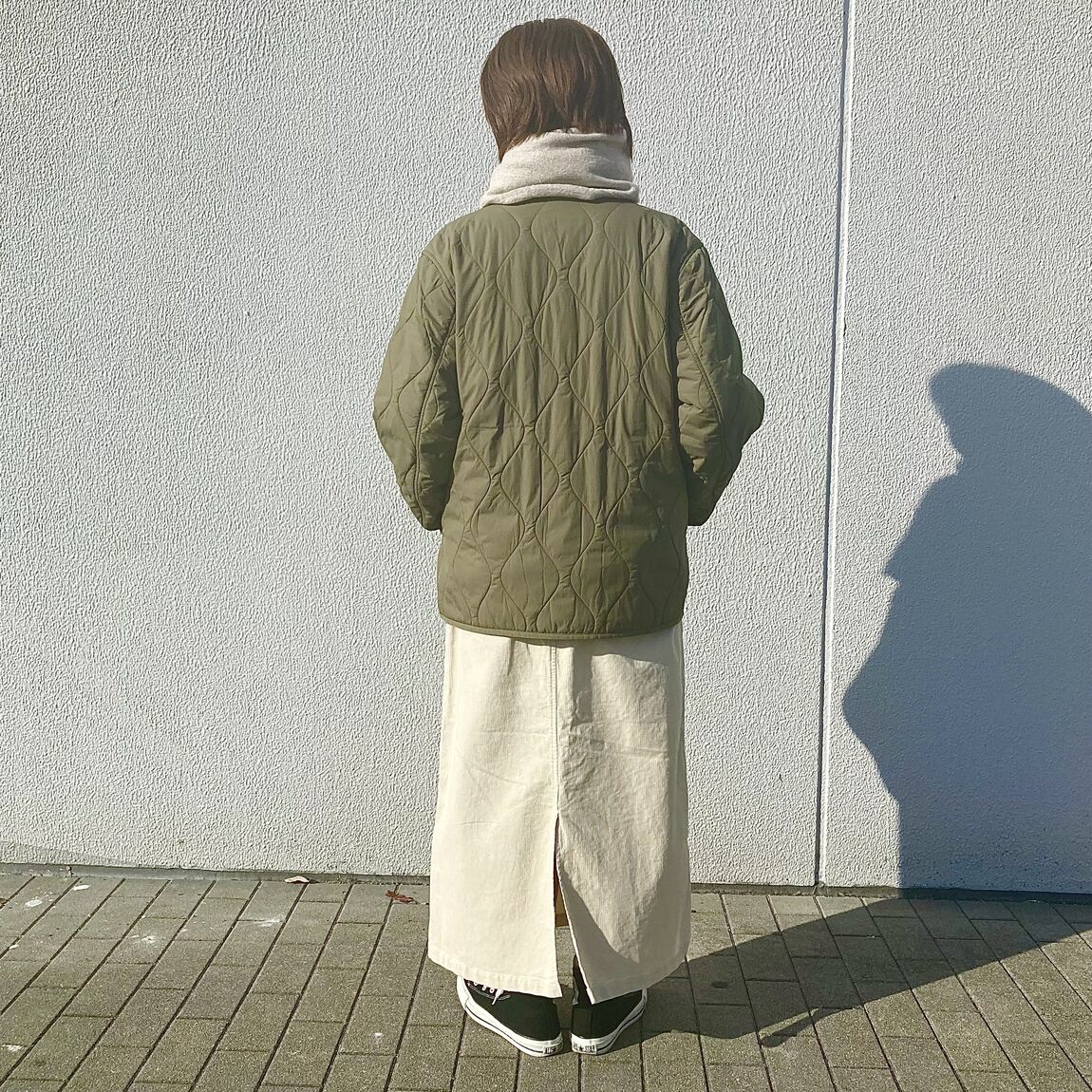 ナロースカートコーデ