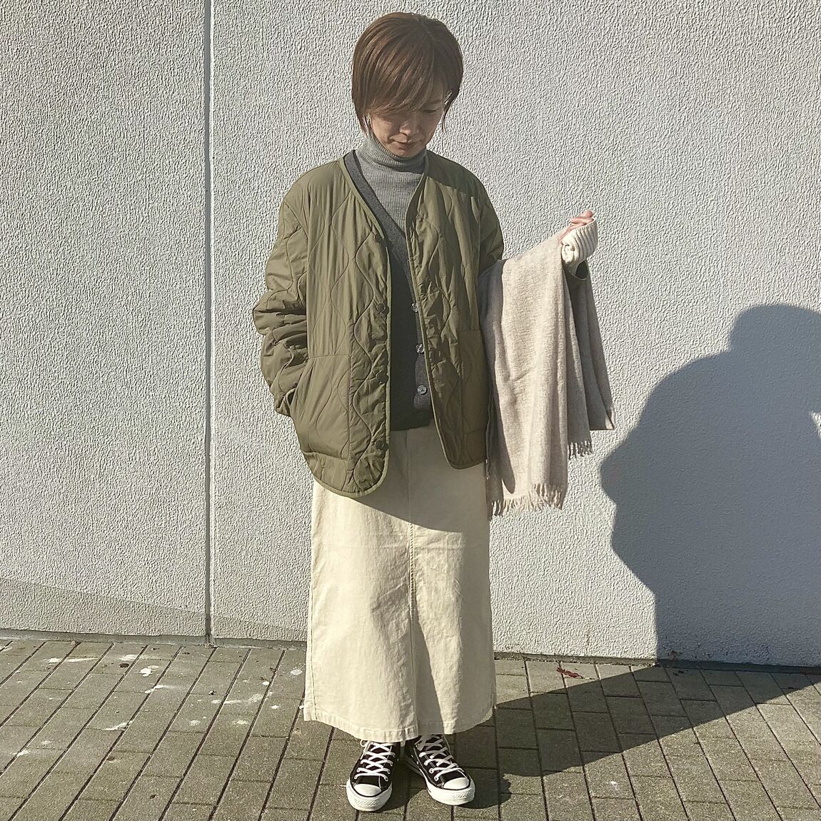 ナロースカートコーデ