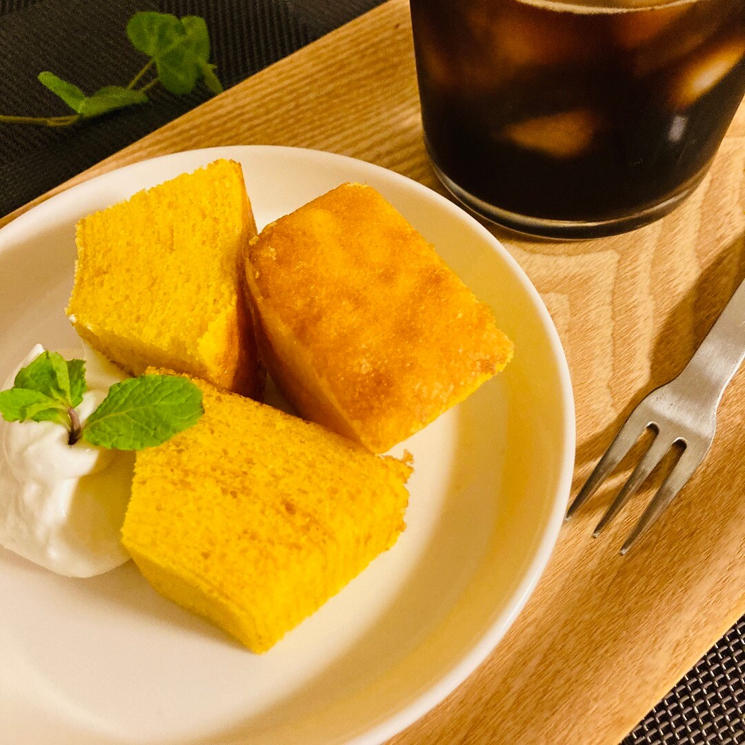 レモンバウムとアイスコーヒー