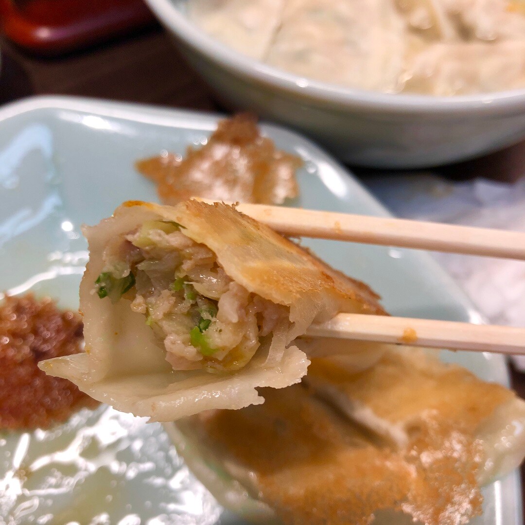 餃子断面