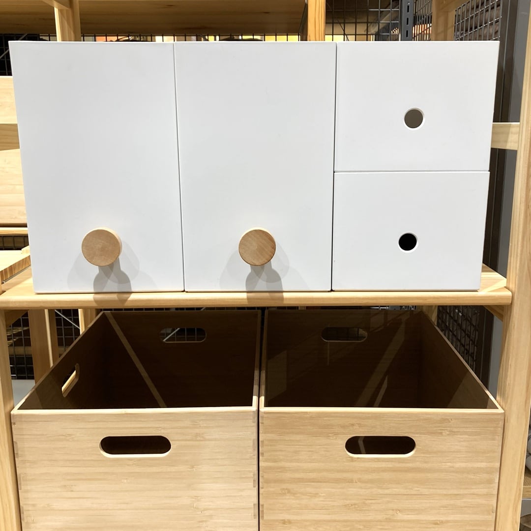 【イオンモール鈴鹿】引き出しやすくなる　つまみ　丸型　ファイルボックス用