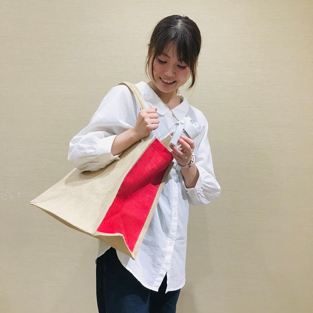 【ゆめタウン山口】ジュートマイバッグコーディネート