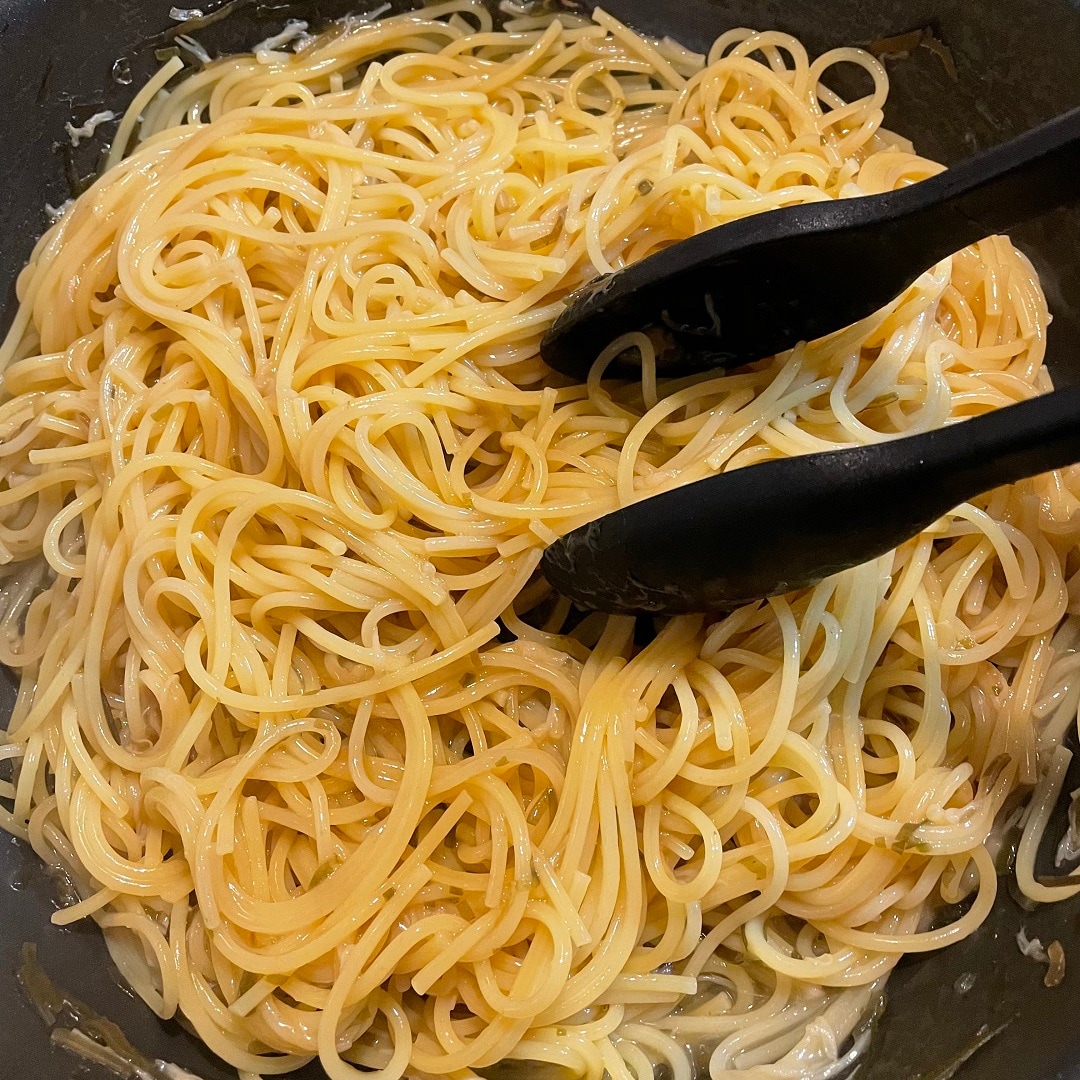 【イオンモール草津】　炊き込みご飯の素　DE　ワンパンパスタ