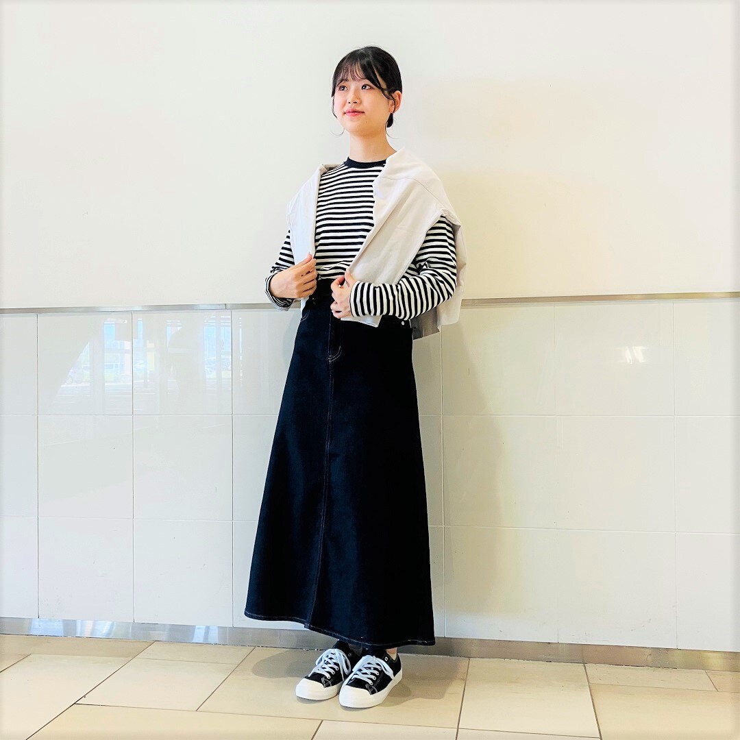 【モレラ岐阜】今週のコーデ　UVカット天竺編みカーディガン