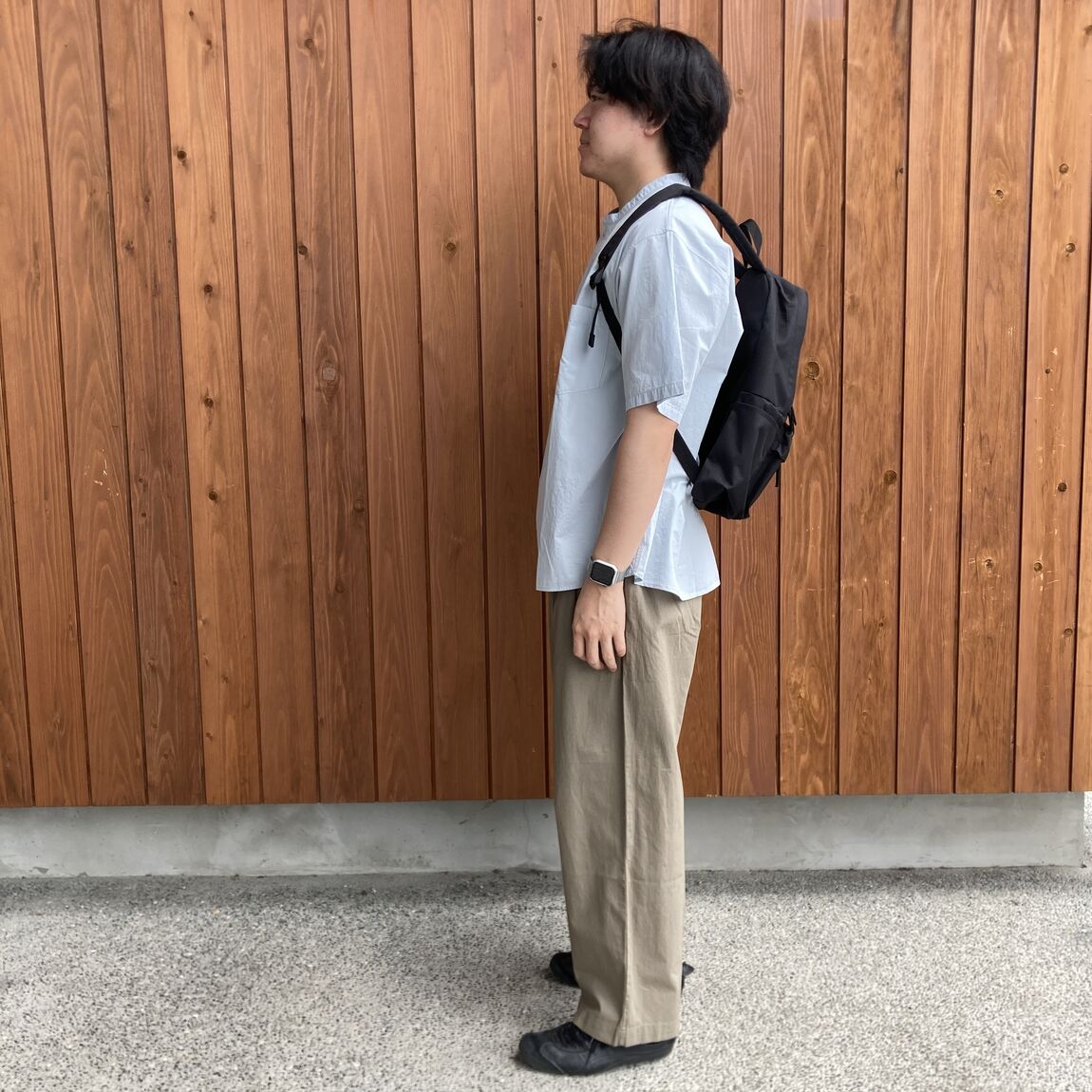 紳士涼感ヘンリーネックT②