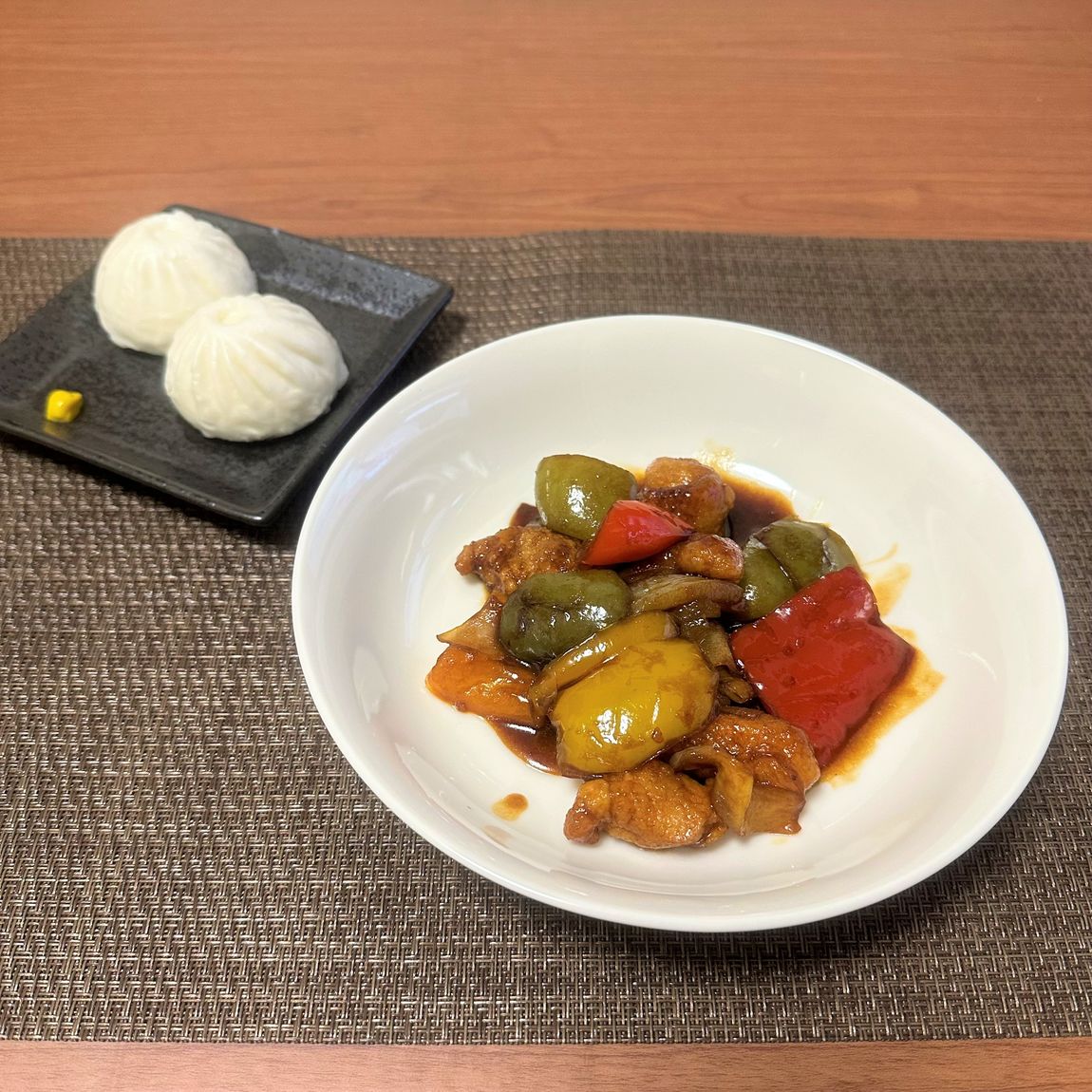豚肉の黒酢ソース
