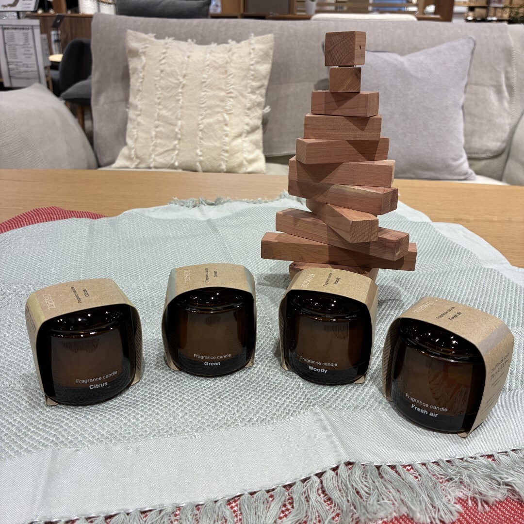【オークビレッジかみす】フレグランスキャンドルで癒し時間