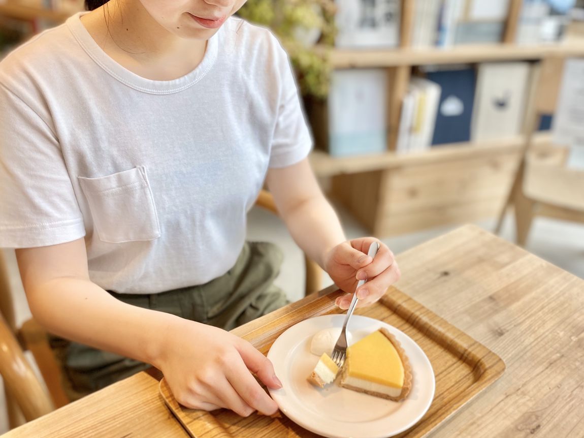 【Café&MealMUJIシエスタハコダテ】爽やかな香りと食感　レモンタルト③