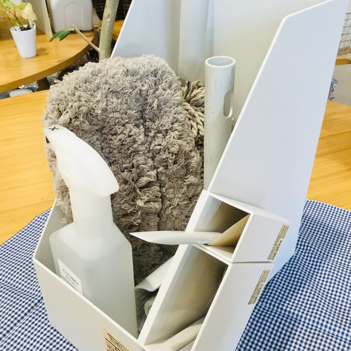 【アリオ倉敷　掃除用品の収納】