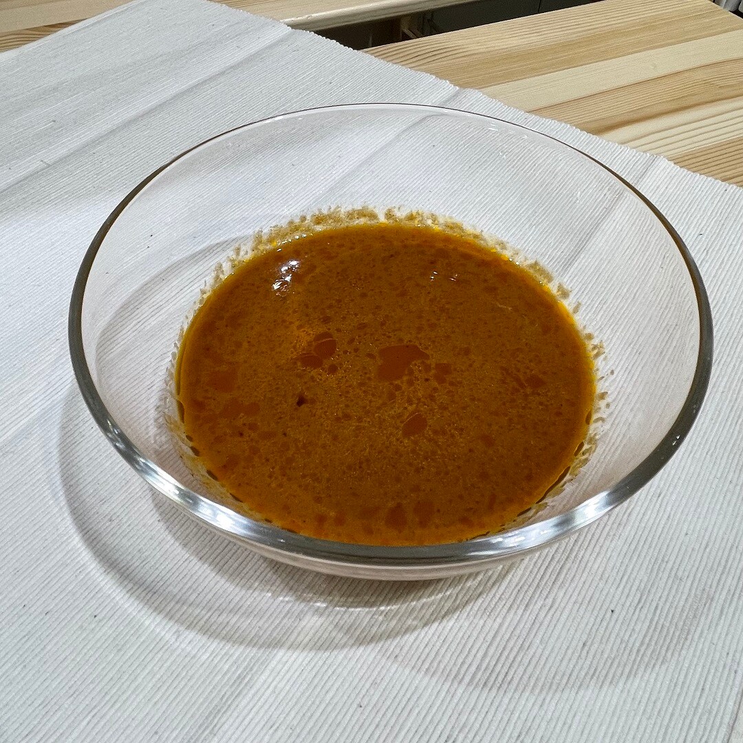 えびとトマトのカレー