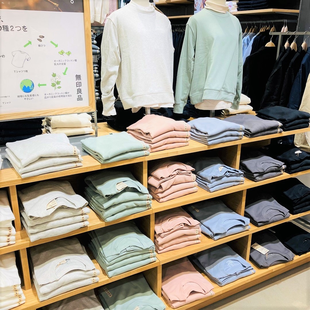 【モレラ岐阜】今週のコーデ　春色の型崩れしにくいカーディガン