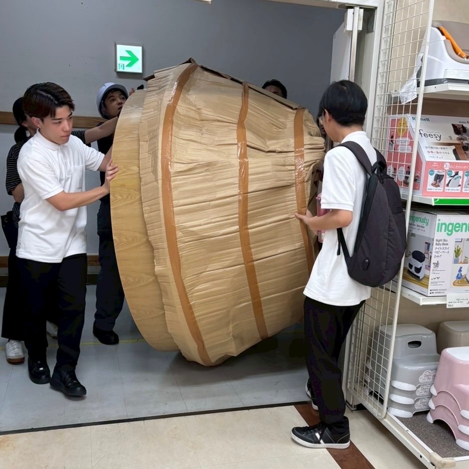 リニューアルオープンに向けて準備中