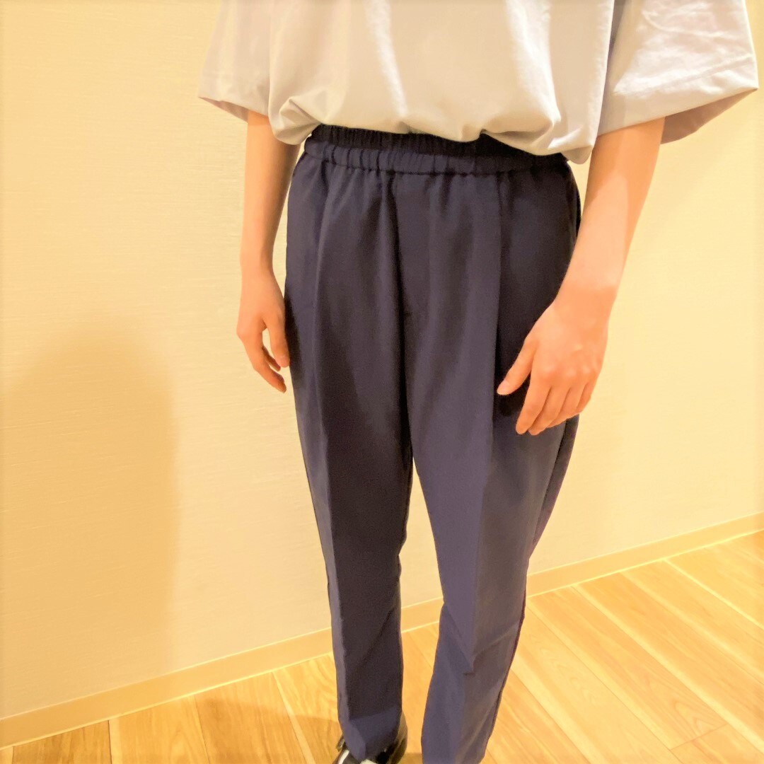 【アトレ川越】涼感UVカットワイド半袖Tシャツを使用したコーデ①