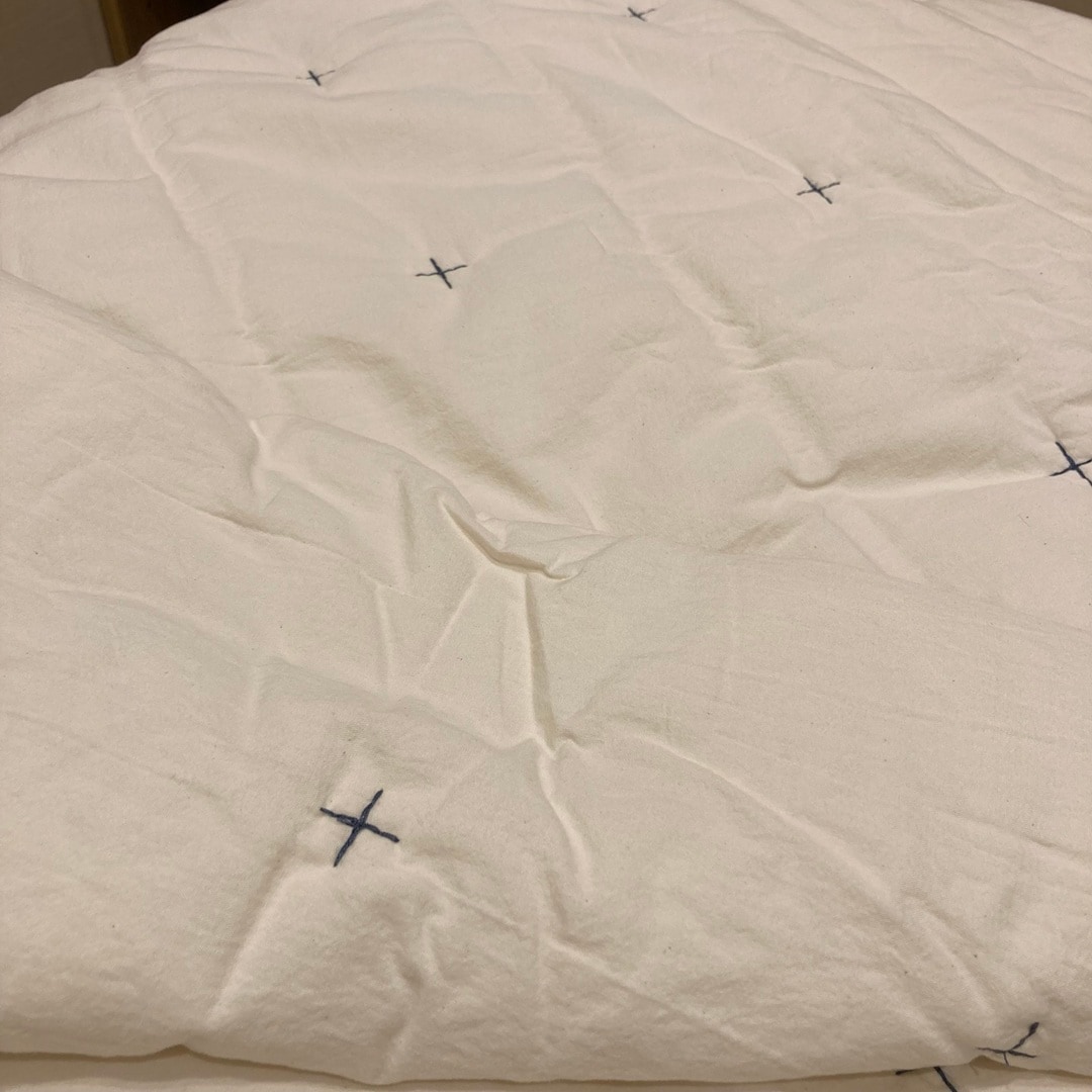 【ヨークベニマル小牛田】洗いざらしキルトそのまま使える薄掛ふとん_460s7S