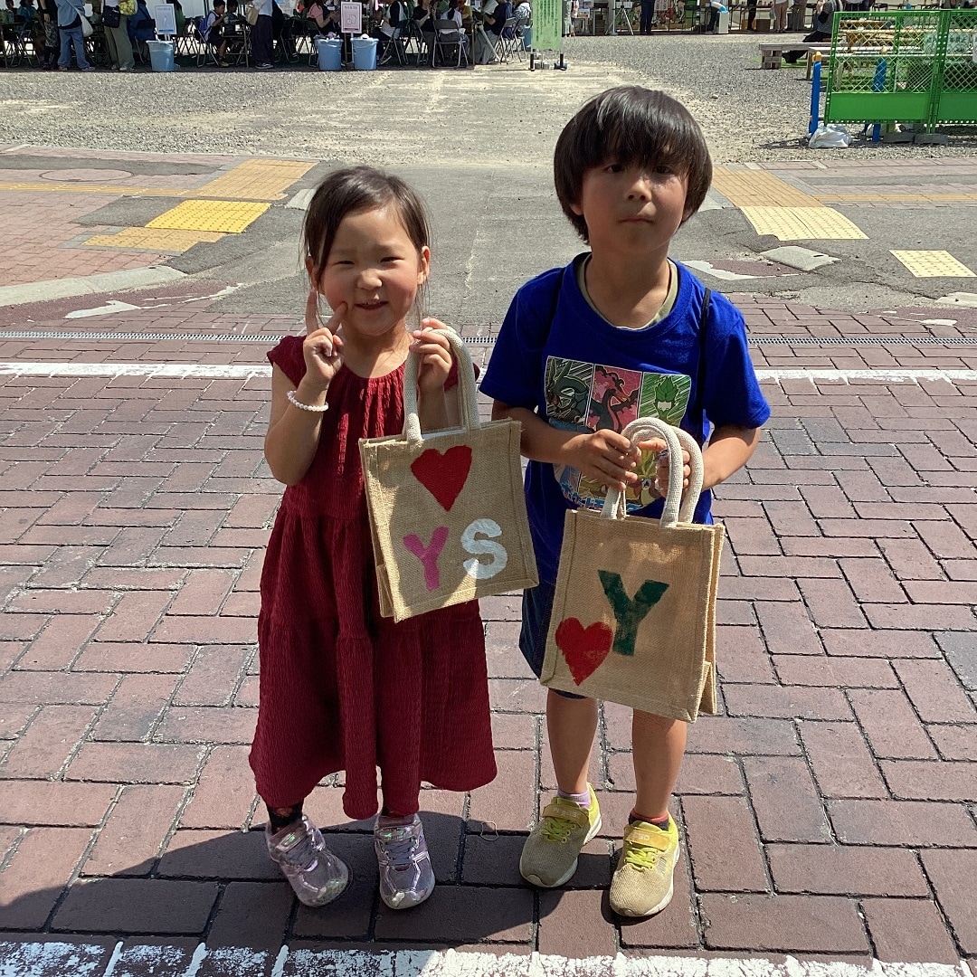 【エスパル福島】7月6日ナツフェスinえきまえ2025　ステンシルでオリジナルバッグを作るワークショップ｜イベントレポート