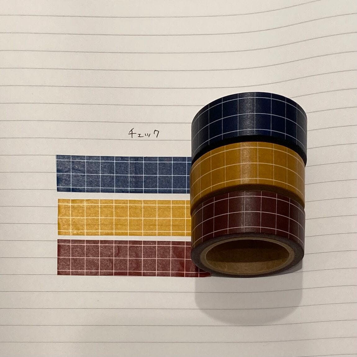 チェック柄画像