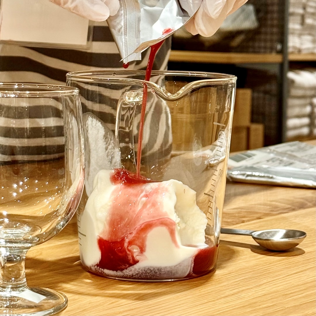 【神戸阪急】新商品　アイスクリームでつくるシェイクのご紹介