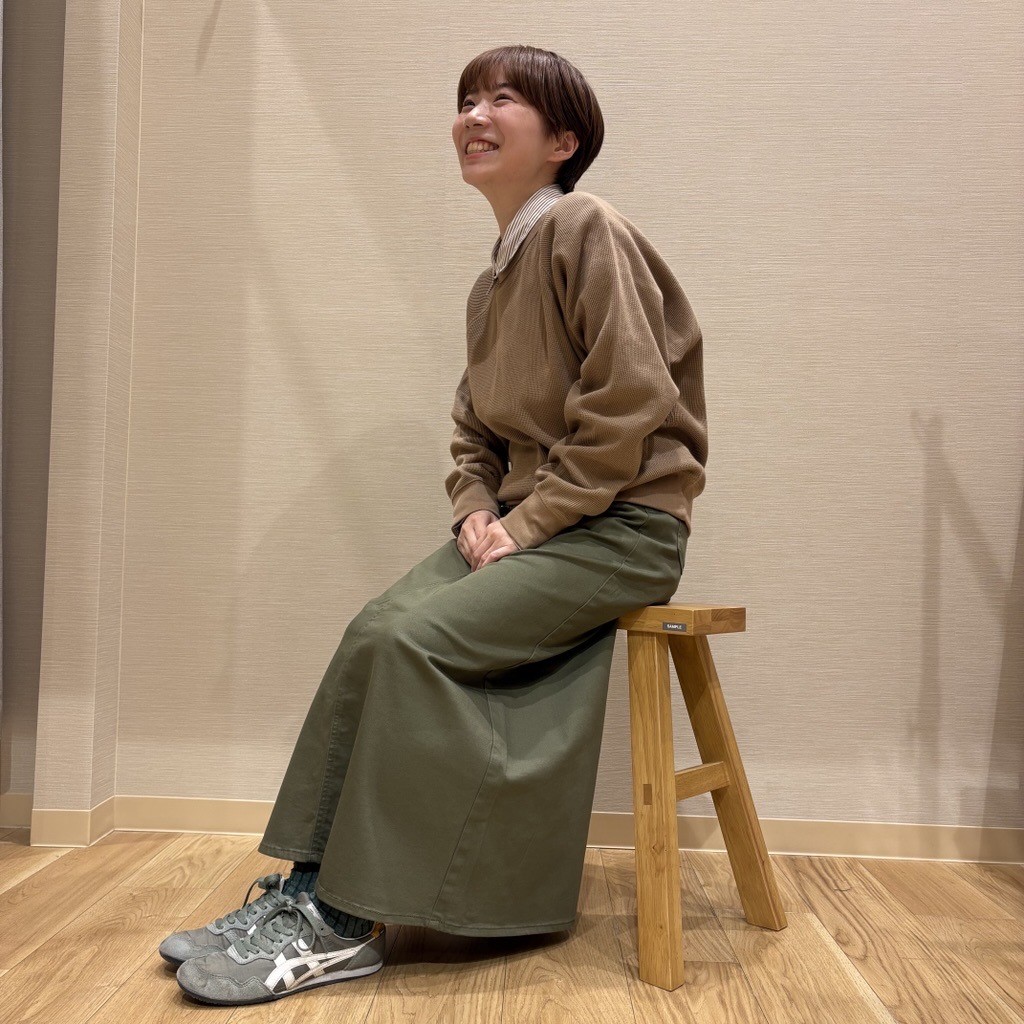 スカートと