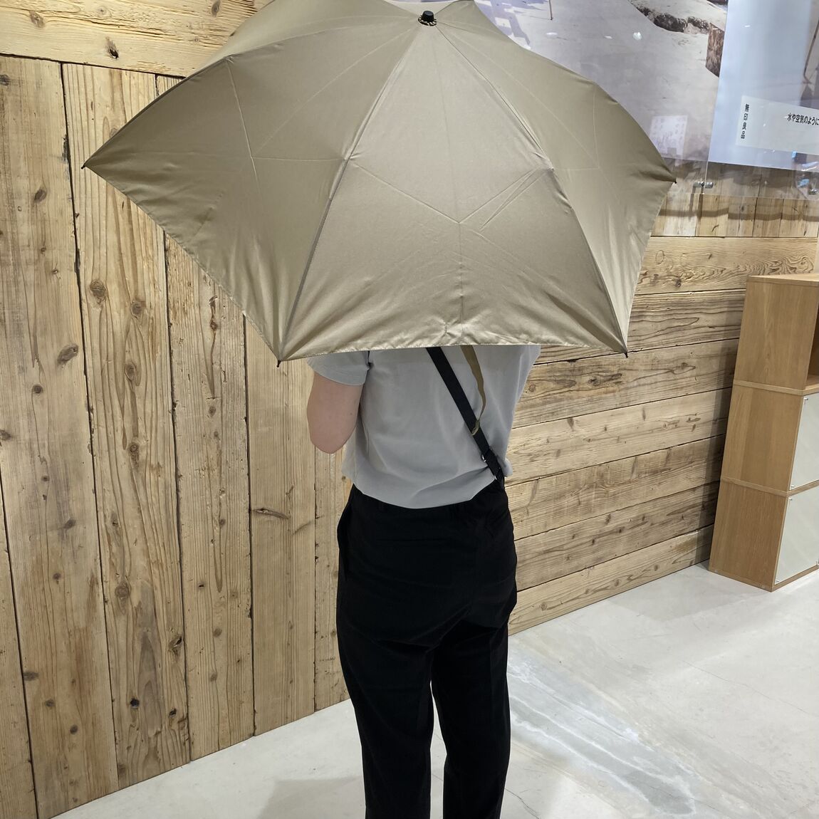 晴雨兼用　２通りにたためる　折りたたみ傘