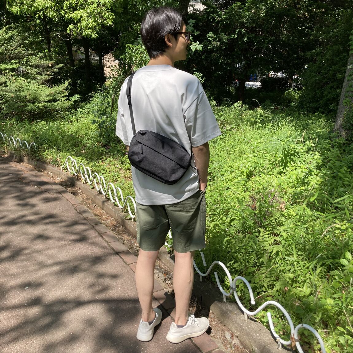 ブロードショートパンツ着用画像②