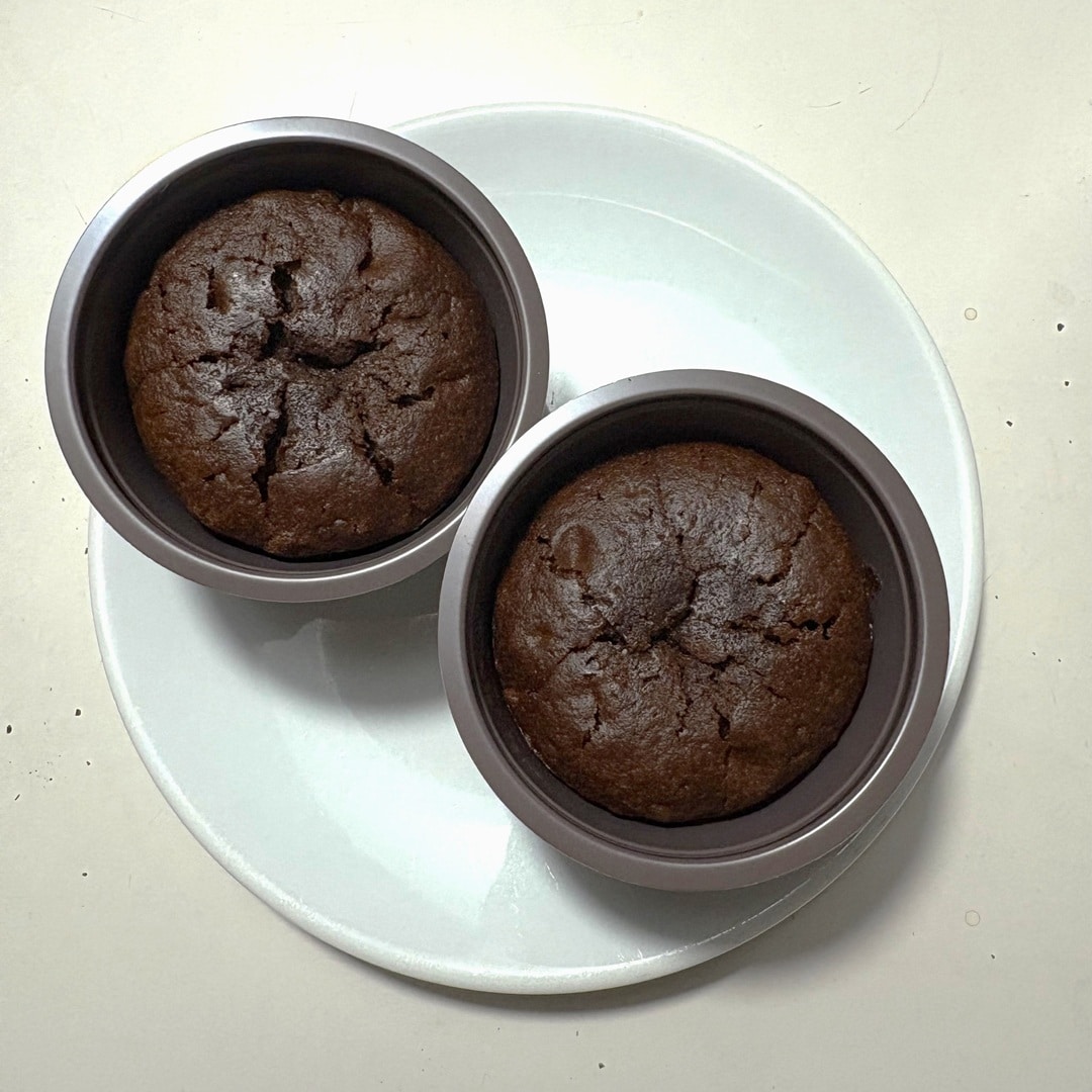 生チョコ入りガトーショコラ