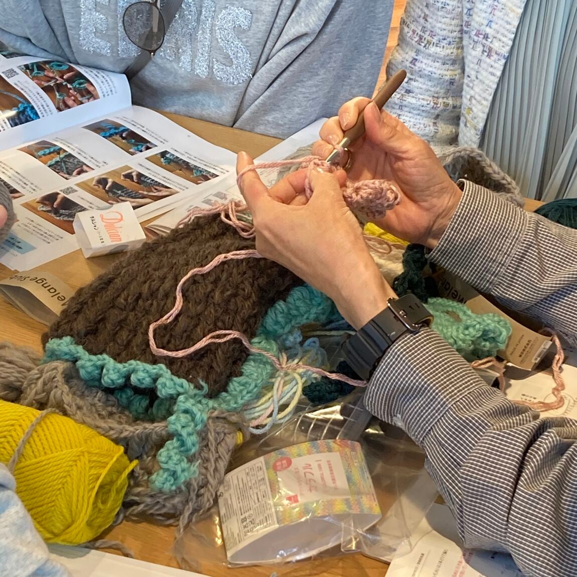 認知症マフ作成