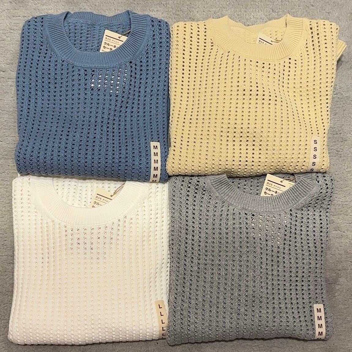 セーター　陳列