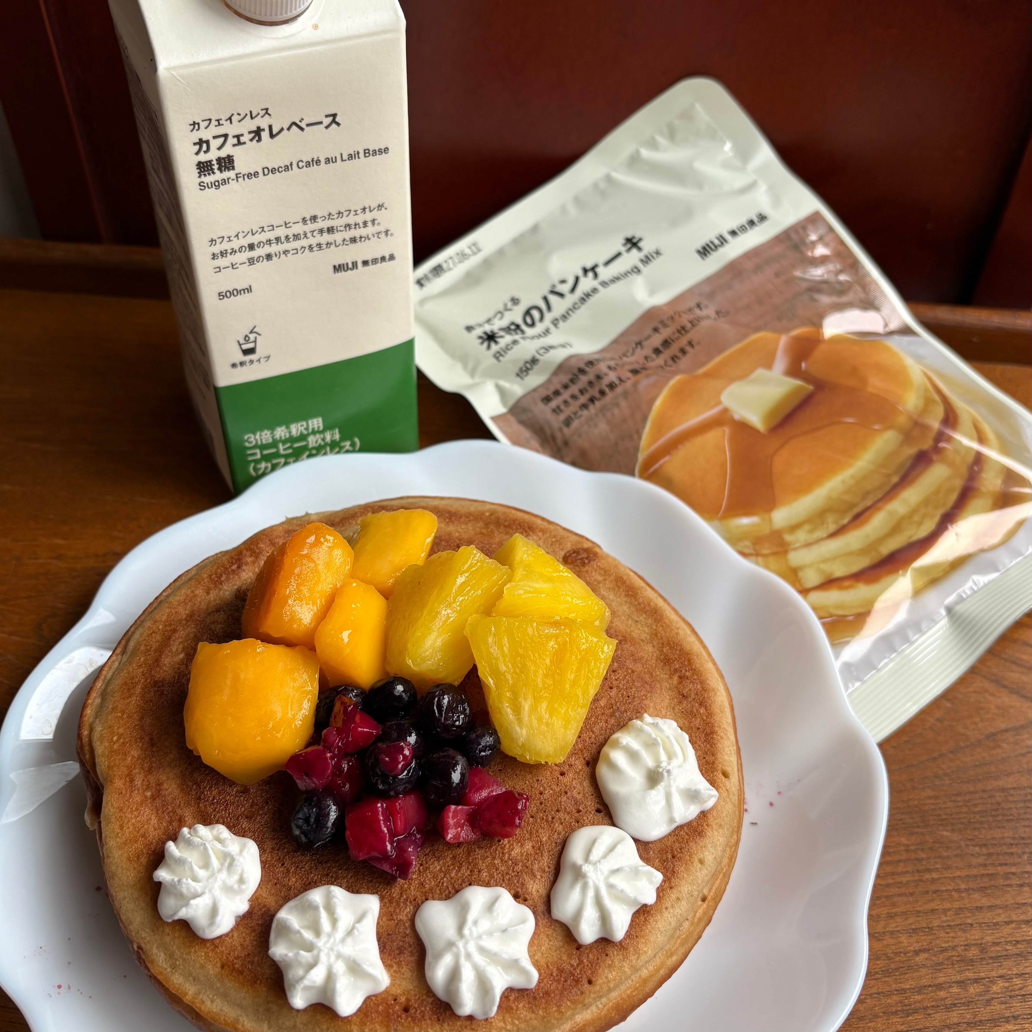 カフェオレパンケーキ