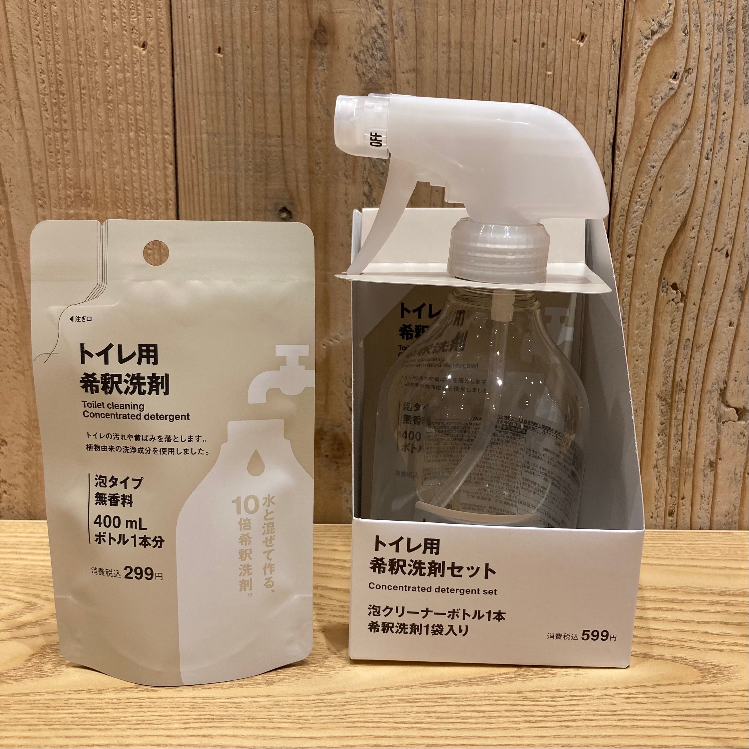 トイレ用希釈洗剤