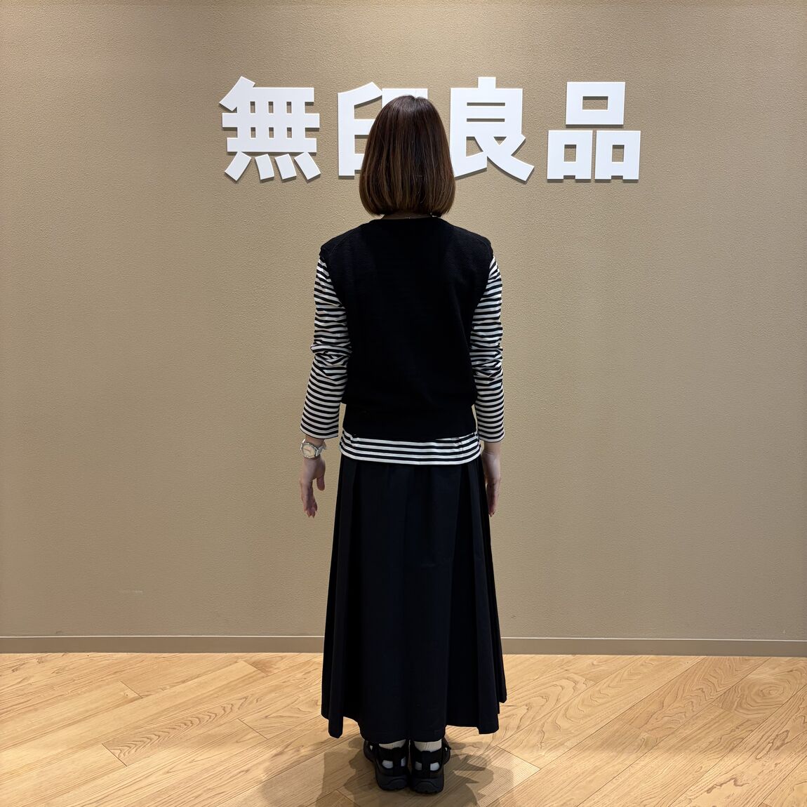 バック全身