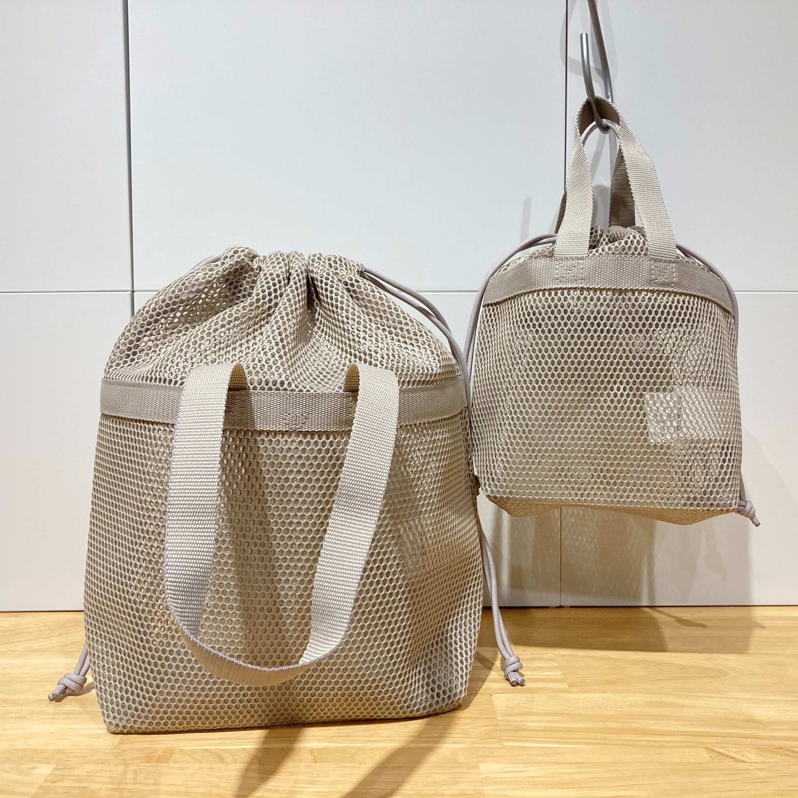 【キッピーモール三田】立体メッシュ持ち手つき巾着に新色が登場しました! _4Mvjnd
