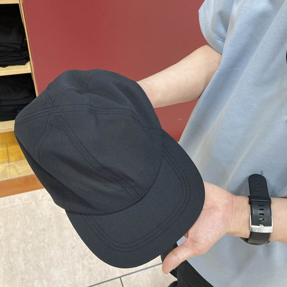 ちいさくまとまるキャップ詳細画