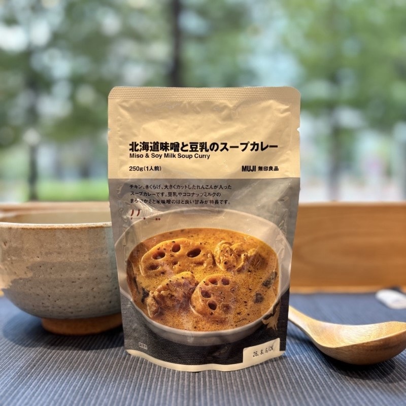 北海道味噌と豆乳のスープカレー1