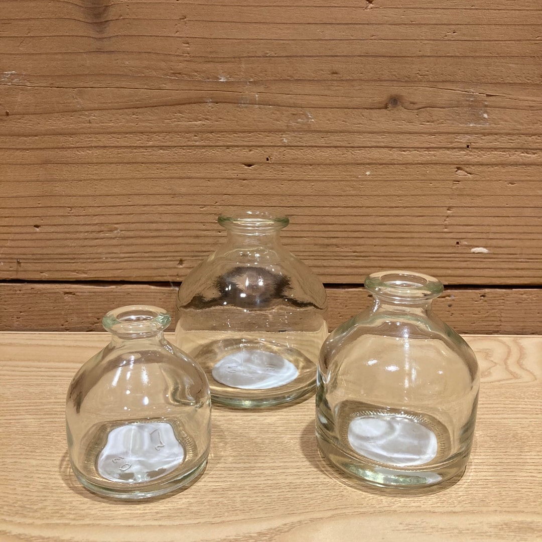 ガラスボトル　クリア