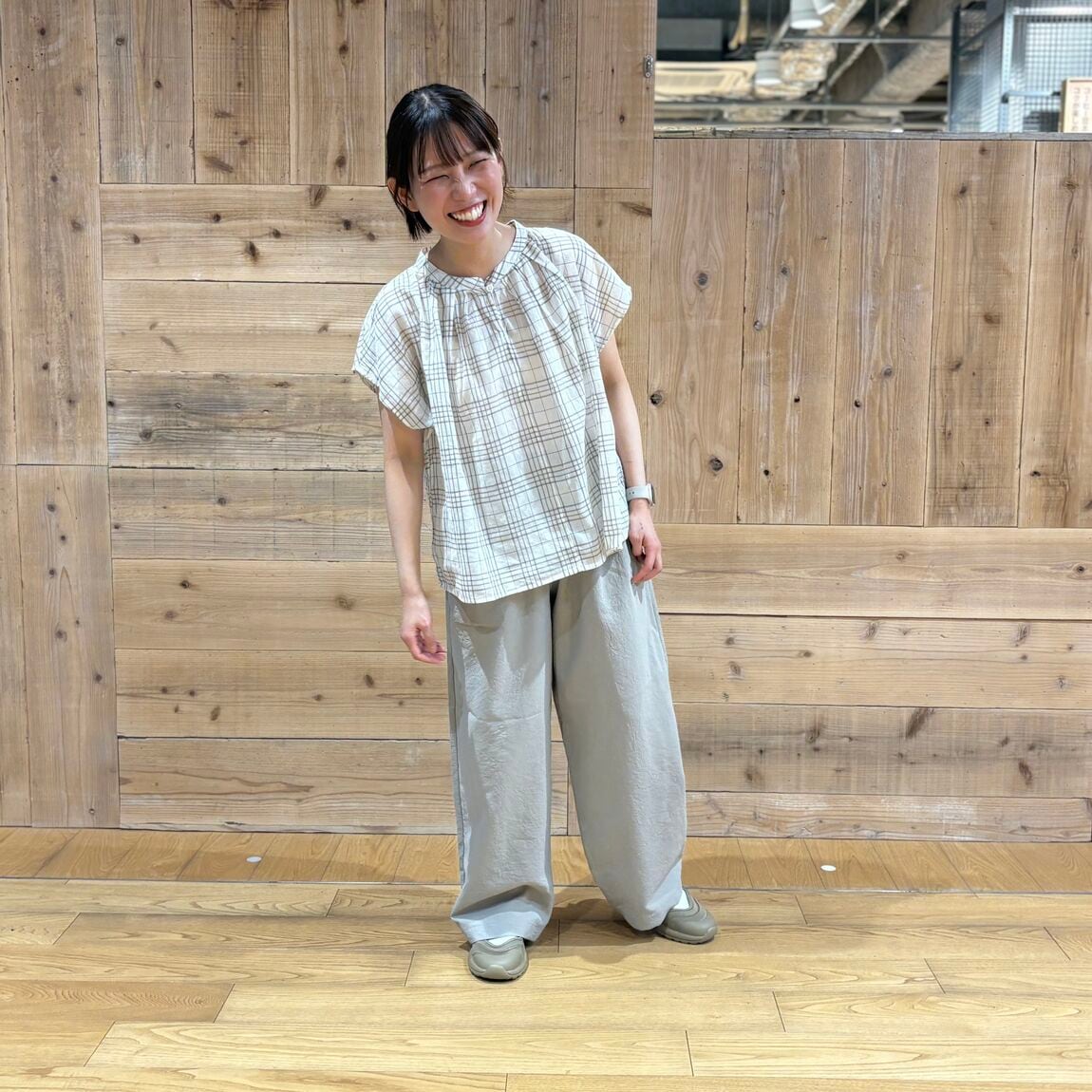 夏におすすめのコーディネートです