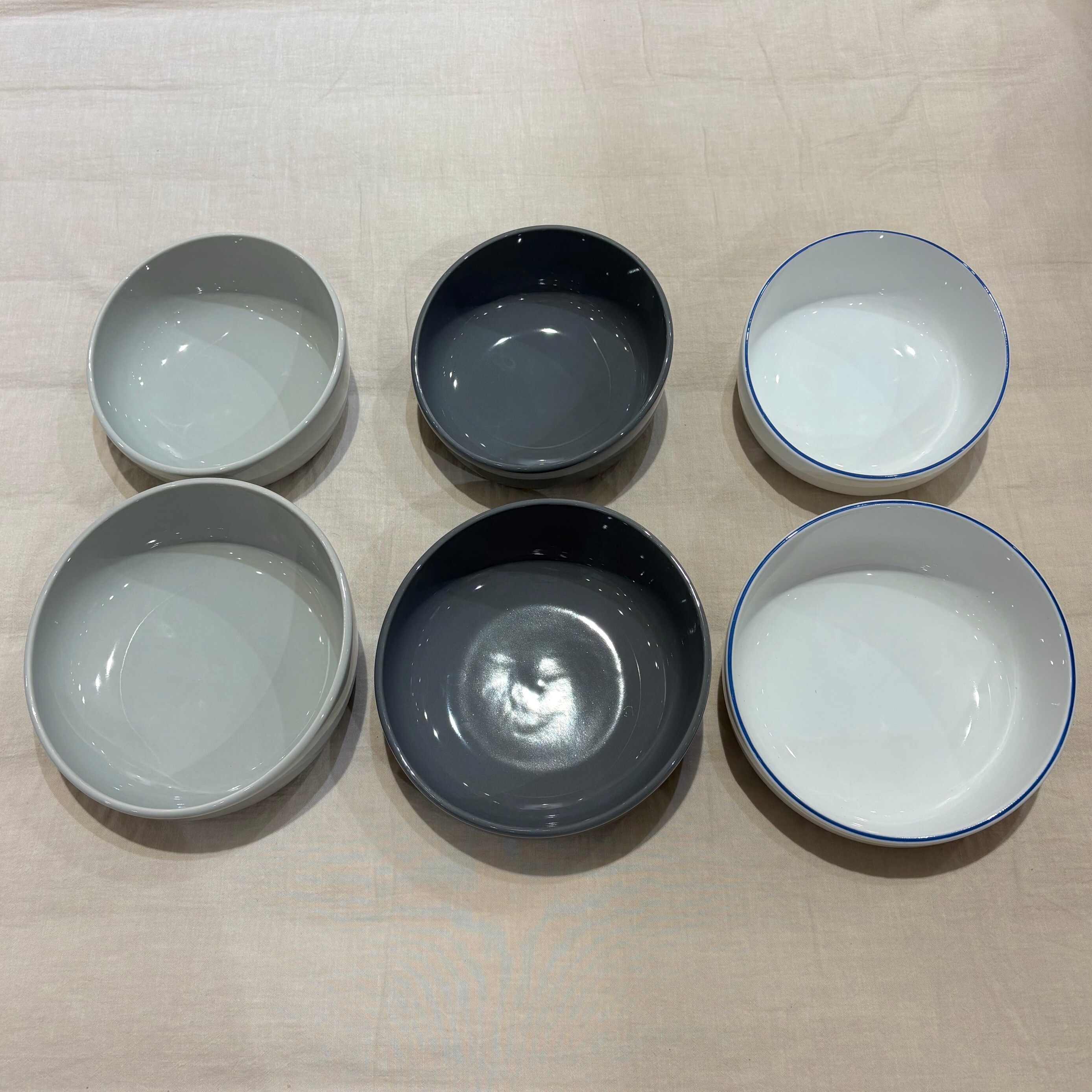 磁器　ペット用フードボウル