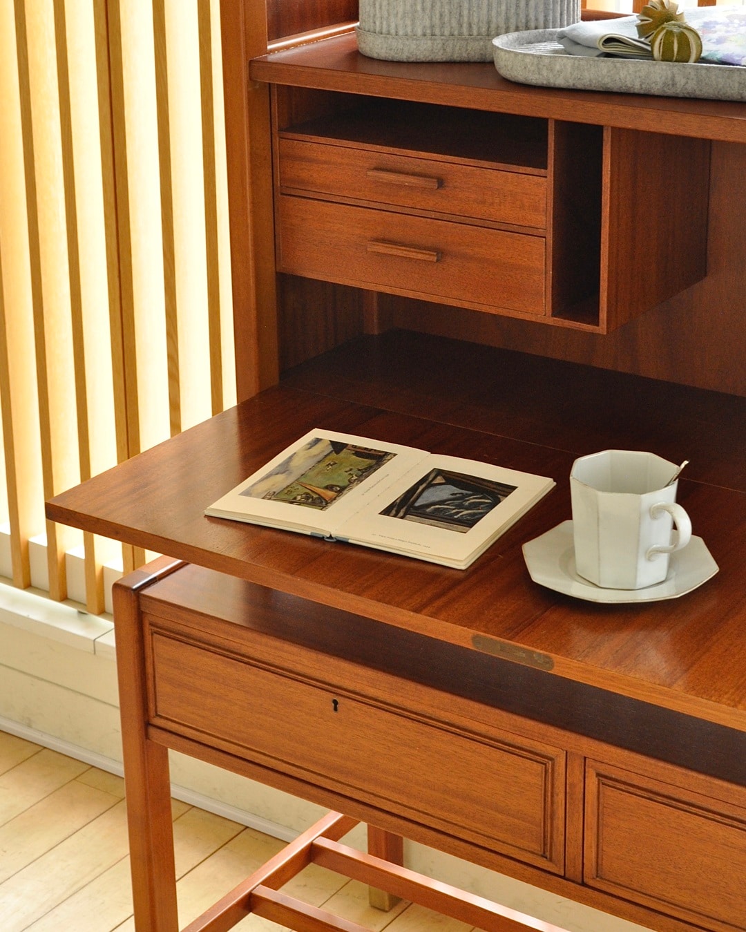 Vintage bookshelf